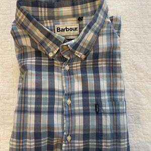 Barbour Plaid L/S Tailored Fit Shirt USA XL